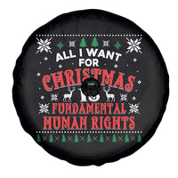 Christmas Gift For Fundamental Human Rights Supporters Spare Tire Cover - Wonder Print Shop