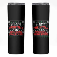 Christmas Gift For Fundamental Human Rights Supporters Skinny Tumbler - Wonder Print Shop