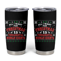 Christmas Gift For Fundamental Human Rights Supporters Tumbler Cup - Wonder Print Shop