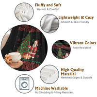 All I Want For Christmas Is Fundamental Human Rights Throw Blanket Equality Activist Gift - Wonder Print Shop