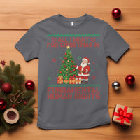 All I Want For Christmas Is Fundamental Human Rights T Shirt Equality Activist Gift - Wonder Print Shop