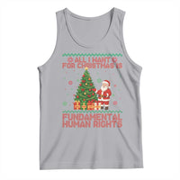 All I Want For Christmas Is Fundamental Human Rights Tank Top Equality Activist Gift - Wonder Print Shop