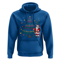 Pro Democracy Activist Christmas Tree Hoodie Human Rights Xmas Gift - Wonder Print Shop