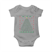 Ugly Activist Christmas Tree Baby Onesie Human Rights Xmas Gift - Wonder Print Shop