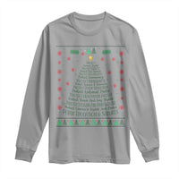 Ugly Activist Christmas Tree Long Sleeve Shirt Human Rights Xmas Gift - Wonder Print Shop