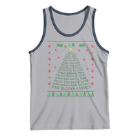 Ugly Activist Christmas Tree Tank Top Human Rights Xmas Gift - Wonder Print Shop