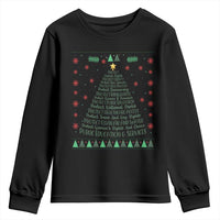 Ugly Activist Christmas Tree Youth Sweatshirt Human Rights Xmas Gift - Wonder Print Shop