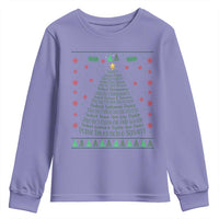 Ugly Activist Christmas Tree Youth Sweatshirt Human Rights Xmas Gift - Wonder Print Shop