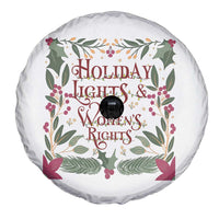 Holiday Lights Womens Rights Supporter Spare Tire Cover Feminist Activist Christmas Gift - Wonder Print Shop