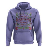 Holiday Lights Womens Rights Supporter Hoodie Feminist Activist Christmas Gift - Wonder Print Shop