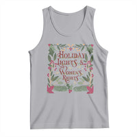 Holiday Lights Womens Rights Supporter Tank Top Feminist Activist Christmas Gift - Wonder Print Shop