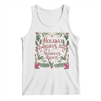 Holiday Lights Womens Rights Supporter Tank Top Feminist Activist Christmas Gift - Wonder Print Shop