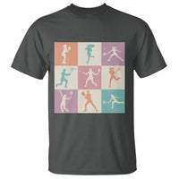 Tennis Lover Colorful Pastel Grid Sports Fan Gift T Shirt - Wonder Print Shop