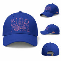 Girl Power Tennis Gift Baseball Cap Feminist Sports Gift