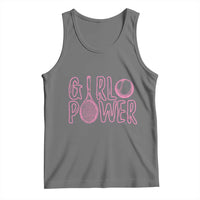 Girl Power Tennis Gift Tank Top Feminist Sports Gift - Wonder Print Shop