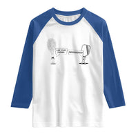 Funny Pickleball Tennis Racket Raglan Shirt I Am Your Pickle Father - Wonder Print Shop
