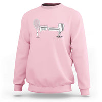 Funny Pickleball Tennis Racket Sweatshirt I Am Your Pickle Father - Wonder Print Shop
