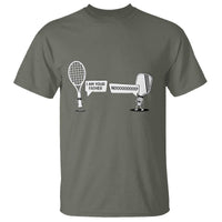 Funny Pickleball Tennis Racket T Shirt I Am Your Pickle Father - Wonder Print Shop