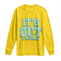 Funny Tennis Player Gift Long Sleeve Shirt It Is Out Of Your Reach - Wonder Print Shop