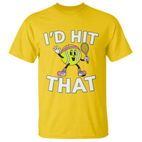 Funny Tennis Quote T Shirt Id Hit That - Wonder Print Shop