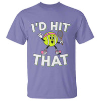Funny Tennis Quote T Shirt Id Hit That - Wonder Print Shop