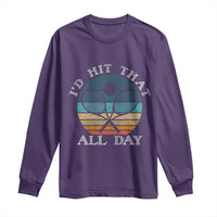 Id Hit That All Day Long Sleeve Shirt Funny Tennis Player Gift - Wonder Print Shop