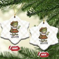Funny Cinco De Mayo Frog Ceramic Ornament I Have To Drink Margs