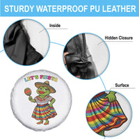 Funny Cinco De Mayo Sexy Frog Spare Tire Cover Lets Fiesta
