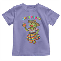 Funny Cinco De Mayo Sexy Frog Toddler T Shirt Lets Fiesta