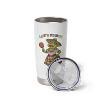 Funny Cinco De Mayo Sexy Frog Tumbler Cup Lets Fiesta