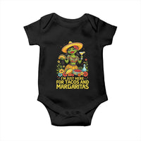 Funny Cinco De Mayo Frog Baby Onesie Just Here For Tacos And Margaritas