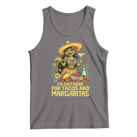 Funny Cinco De Mayo Frog Tank Top Just Here For Tacos And Margaritas