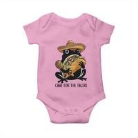 Grumpy Frog Cinco De Mayo Baby Onesie Came For The Tacos