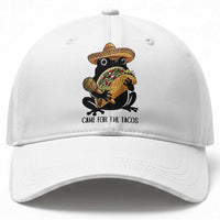 Grumpy Frog Cinco De Mayo Baseball Cap Came For The Tacos