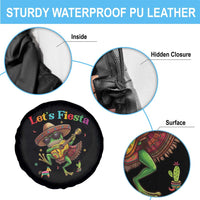 Funny Cinco De Mayo Frog Playing Guitar Spare Tire Cover Lets Fiesta