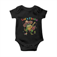 Funny Cinco De Mayo Frog Playing Guitar Baby Onesie Lets Fiesta