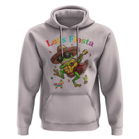 Funny Cinco De Mayo Frog Playing Guitar Hoodie Lets Fiesta