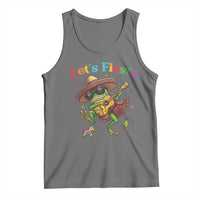 Funny Cinco De Mayo Frog Playing Guitar Tank Top Lets Fiesta