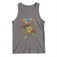 Funny Cinco De Mayo Frog Playing Guitar Tank Top Lets Fiesta