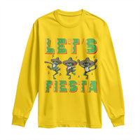 Funny Mariachi Frog Guitar Fiesta Long Sleeve Shirt Cinco De Mayo Gift