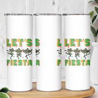 Funny Mariachi Frog Guitar Fiesta Skinny Tumbler Cinco De Mayo Gift