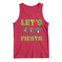 Funny Mariachi Frog Guitar Fiesta Tank Top Cinco De Mayo Gift