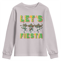 Funny Mariachi Frog Guitar Fiesta Youth Sweatshirt Cinco De Mayo Gift