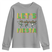 Funny Mariachi Frog Guitar Fiesta Youth Sweatshirt Cinco De Mayo Gift