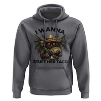 Funny Cinco De Mayo Mothman Hoodie I Wanna Stuff Her Taco
