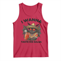 Funny Cinco De Mayo Mothman Tank Top I Wanna Taste His Salsa