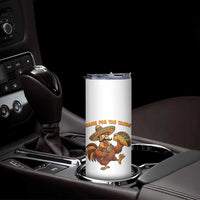 Funny Cinco De Mayo Chicken Skinny Tumbler Came For The Tacos