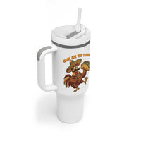 Funny Cinco De Mayo Chicken Tumbler With Handle Came For The Tacos