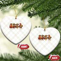 Funny Cinco De Mayo Chicken Squad Ceramic Ornament Mexican Party Celebration Gift
