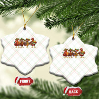 Funny Cinco De Mayo Chicken Squad Ceramic Ornament Mexican Party Celebration Gift